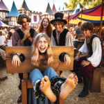 DALL·E 2024-01-15 21.57.03 - A light-hearted scene at a Renaissance faire, featuring an 18-yea...png