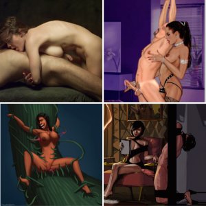 Erotic Tickling (Art/Cartoons)