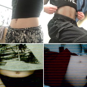 recent belly n navel pics :3