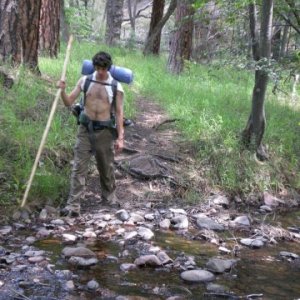 Hiking in Aldo Leopald Wilderness