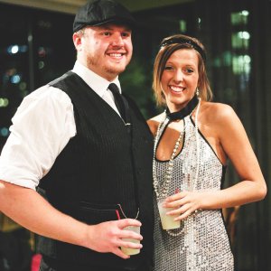 My date and I for a prohibition party 2015