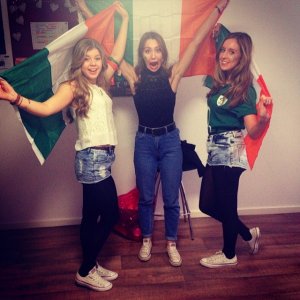 paddys day with the girls