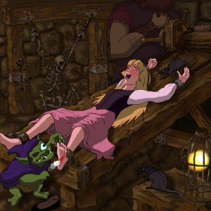 princess eilonwy tickled in the dungeon by sp0rel0rd da1s6gl