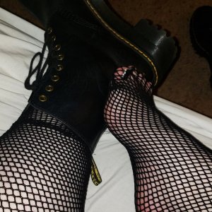 boots n fishnets