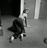 Marilyn Monroe Working Out at the Beverly Carlton Hotel, 1952 (7).jpg