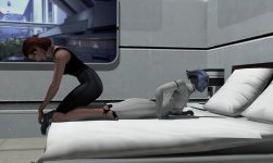 Liara tickled by Shepard 1.jpg