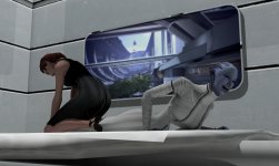 Liara tickled by Shepard 3.jpg