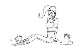 Undyne Tickled.jpg Undyne Tickled.jpg