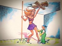 big woman Tickling at the construction site .jpg