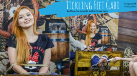 Redhead in trouble in the Pirate deck - tickling challenge Gabi - Program 09.png