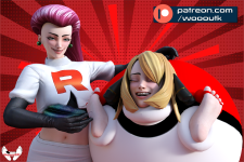 Jessie tickling Cynthia 1.png Jessie tickling Cynthia 1.png