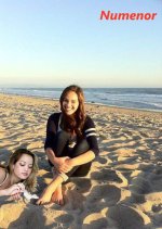 Mary Mouser foot tickled on the beach DA.jpg