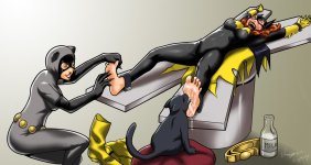 Batgirl_captured_by_Catwoman_by_Umojar.jpg