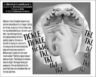 Bernice's pedicure (BAC's Comic Remake) [Grayscale Comic].jpg