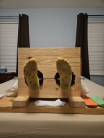 Karma her yellow socks.jpg