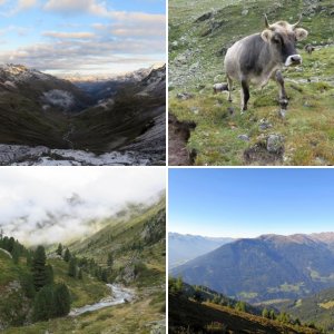 From Oberstdorf to Meran across the Alps