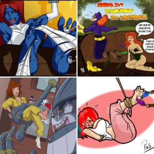 Ticklish readhead cartoons.