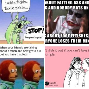 Tickling and Feet memes