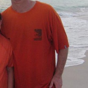 Me on the beach in Destin in July, 2008 - I love the water!