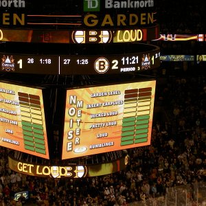 TD Banknorth Garden Jumbotron