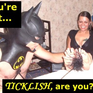 Batman and his friend, 'Val'