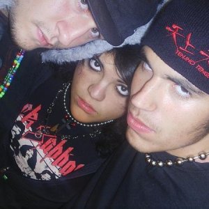 Alex on the left. Vanessa in the middle. Me on the right. Don't mess with us lol.