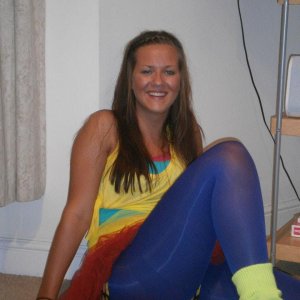 colorful outfit