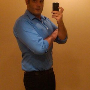 I like blue shirts a lot.