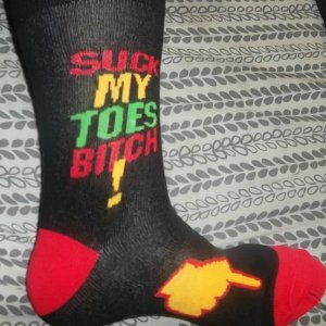 Umm.. you read my socks!