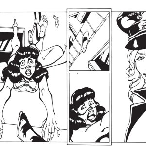 Blue Bulleteer Vs. Lady Luger Preview
All characters property of AC Comics.