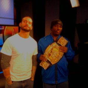 Me with CM Punk.