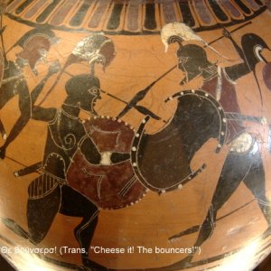 Amphora warriors Louvre E866