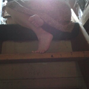 Aunt Mary
(Tickling My Aunts Feet)