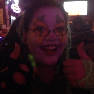 Nothing like a birthday clown at a bar.
