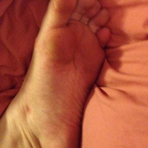 my left foot