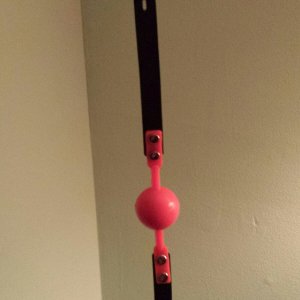 My new ball gag.