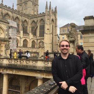 Romans Baths in Bath England