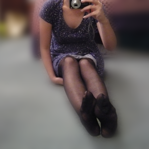 Wearing my nylons :)