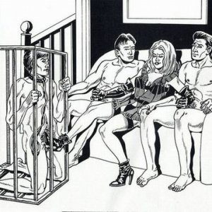 sex slave caged