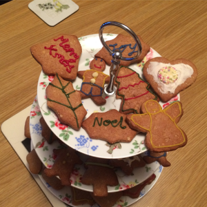 Made some gingerbread christmas cookies today :)