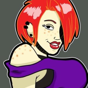 This is a drawing from an artist calls Pab, he did a drawing for one of Iggy092 OC. We kind of look alike.