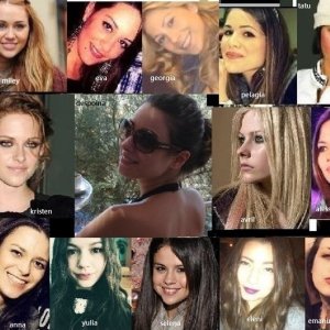 Naked Despoina vs all. Nude,shaved and erected Despoina with exposed pussy lips and huge clitoris against lots of teams of black,cruel,young girls. 4 