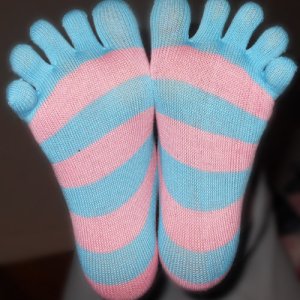 Toe socks!