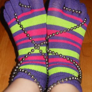 Toe socks & Pie Chains