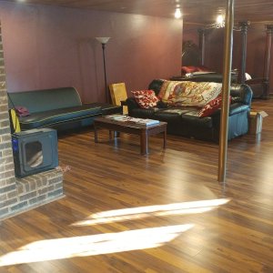 Sitting area.