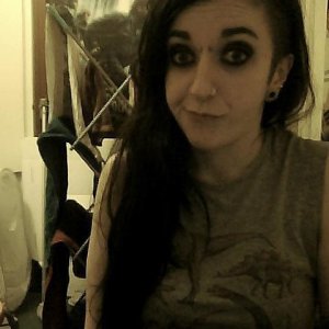 looking more goth today