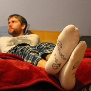 Lounging around, and dropping hints lol