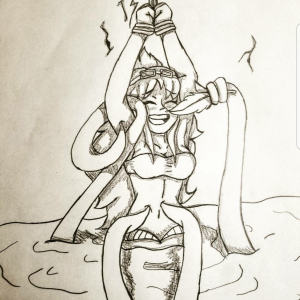 beach girl   by tickledork dbm899n