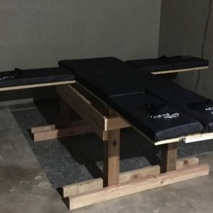 2019 - New table built. Not completely finished, but ready enough to use, and it has been used over 11 times since it was built.