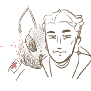 John and his masked GF
me and my shark friend's characters giving you a look.